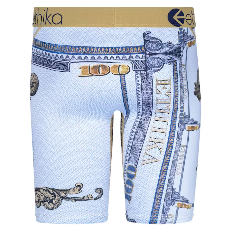 Ethika Underwear Men's Staple Fit Boxer Brief - SNOW FORCE