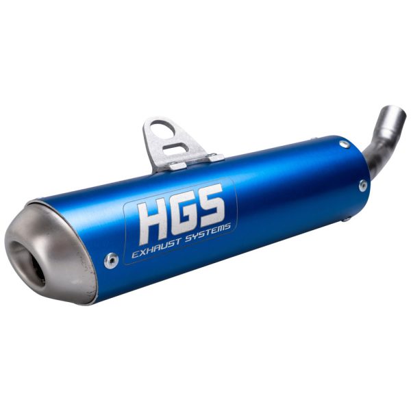 HGS YAMAHA 125 BLUE SILENCER