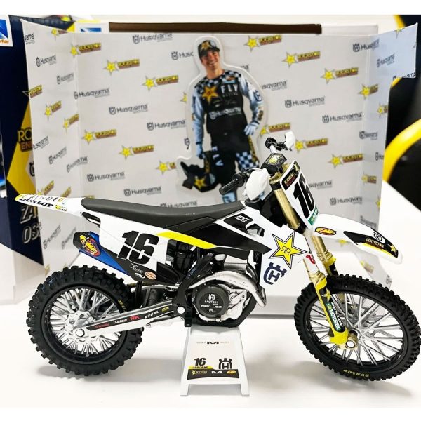 Zach Osborne Rockstar Husqvarna 450 Toy Motocross Bike