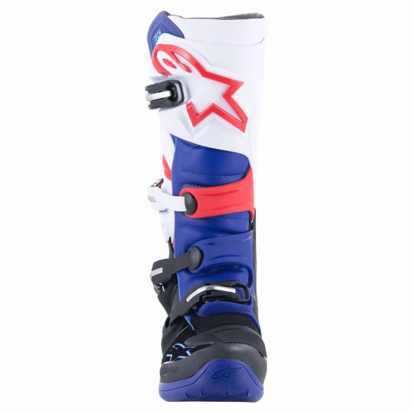 Alpinestars Tech 7 Motocross Boots - Black Dark Blue White Red