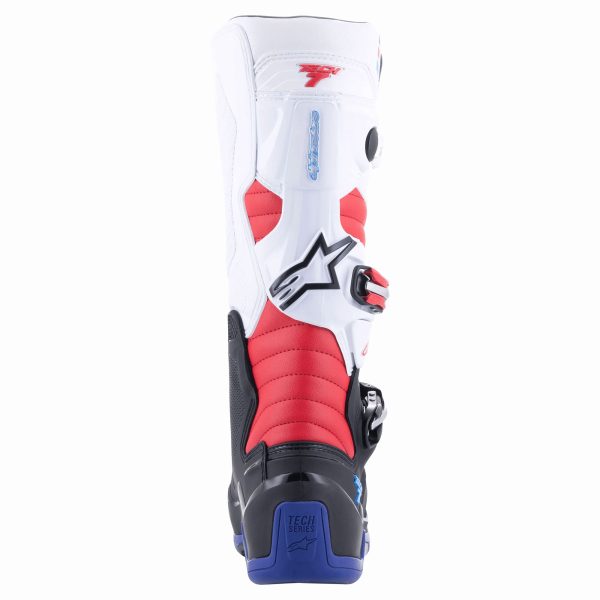 Alpinestars Tech 7 Motocross Boots - Black Dark Blue White Red