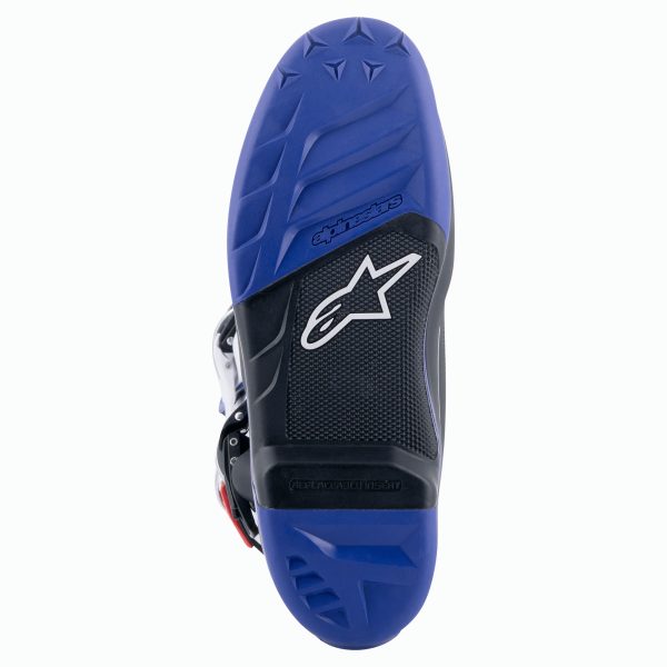 Alpinestars Tech 7 Motocross Boots - Black Dark Blue White Red