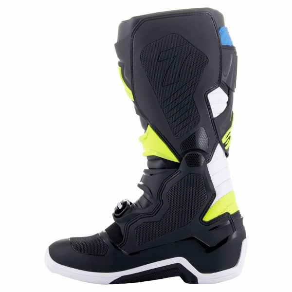 Alpinestars Tech 7 Motocross Boots - Black Enamel Blue Yellow Fluo