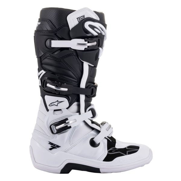 Alpinestars Tech 7 Motocross Boots - WHITE BLACK - Image 2