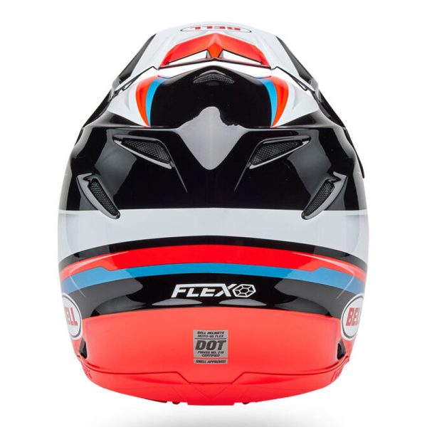 Bell MX Moto-9S Flex Motocross Helmet - Merchant Black / Red