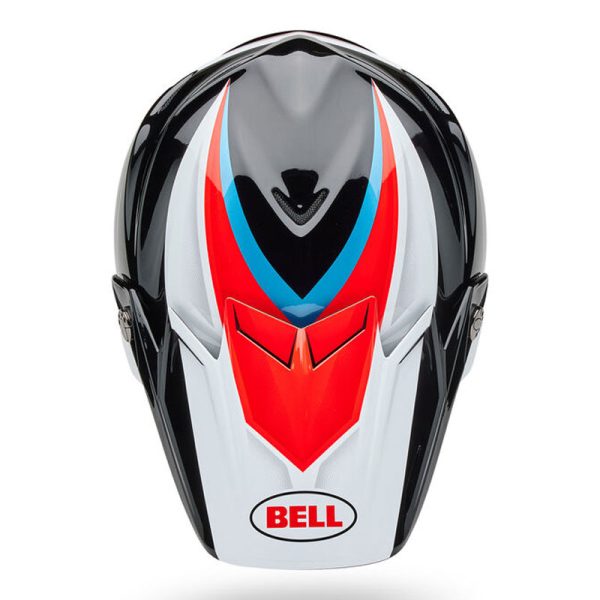 Bell MX Moto-9S Flex Motocross Helmet - Merchant Black / Red