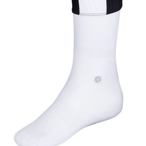 Ethika Moto Socks - The Pits White